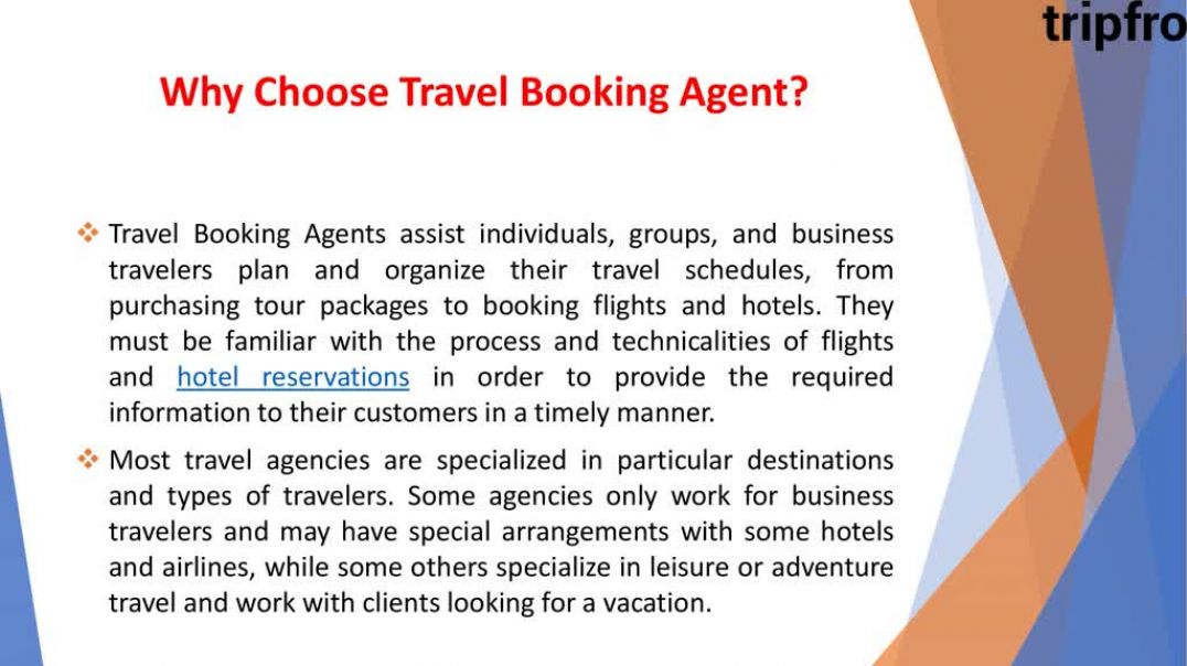 ⁣Travel Booking Agent