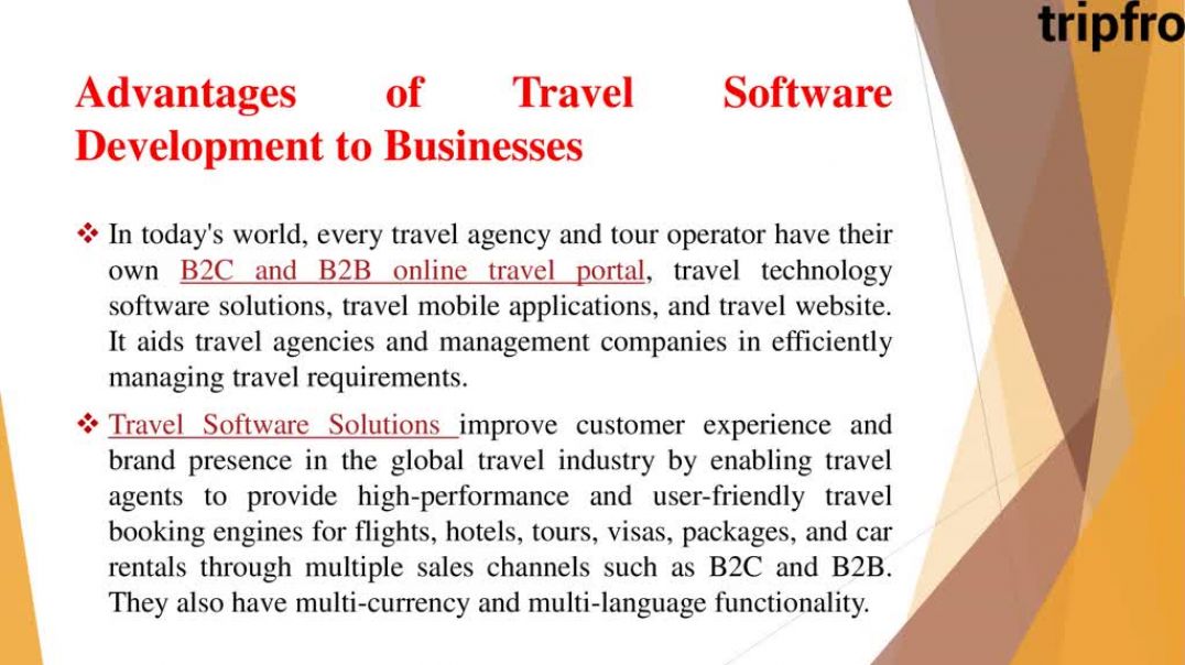 ⁣Best Travel Software Development