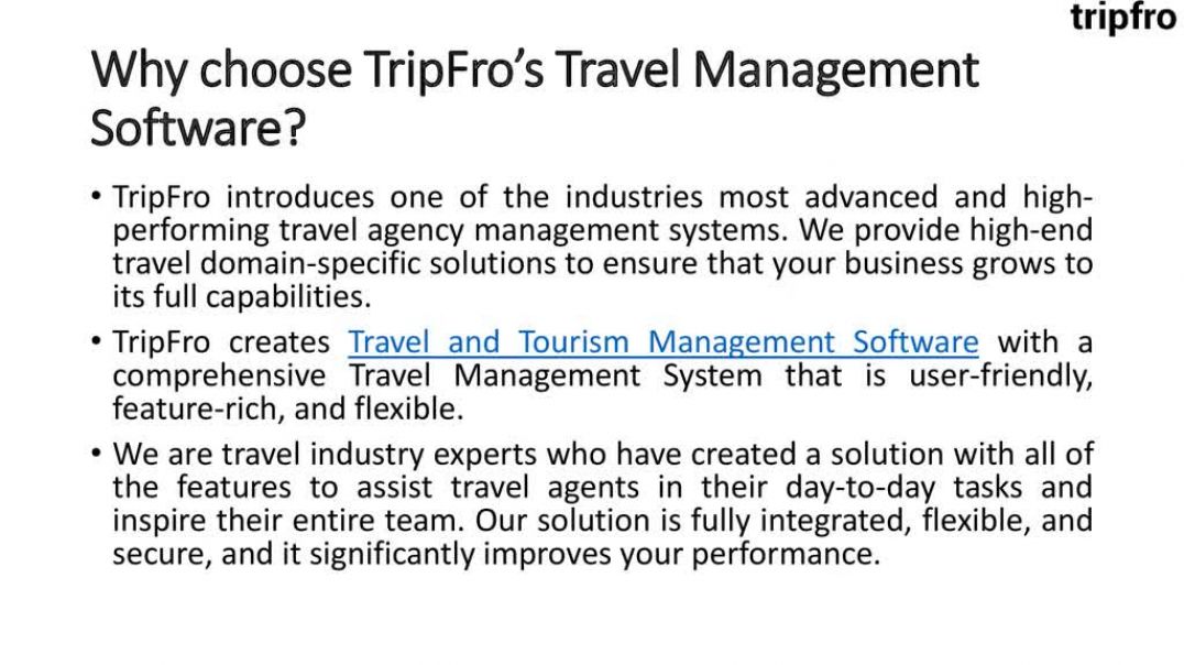 ⁣Travel Management Software