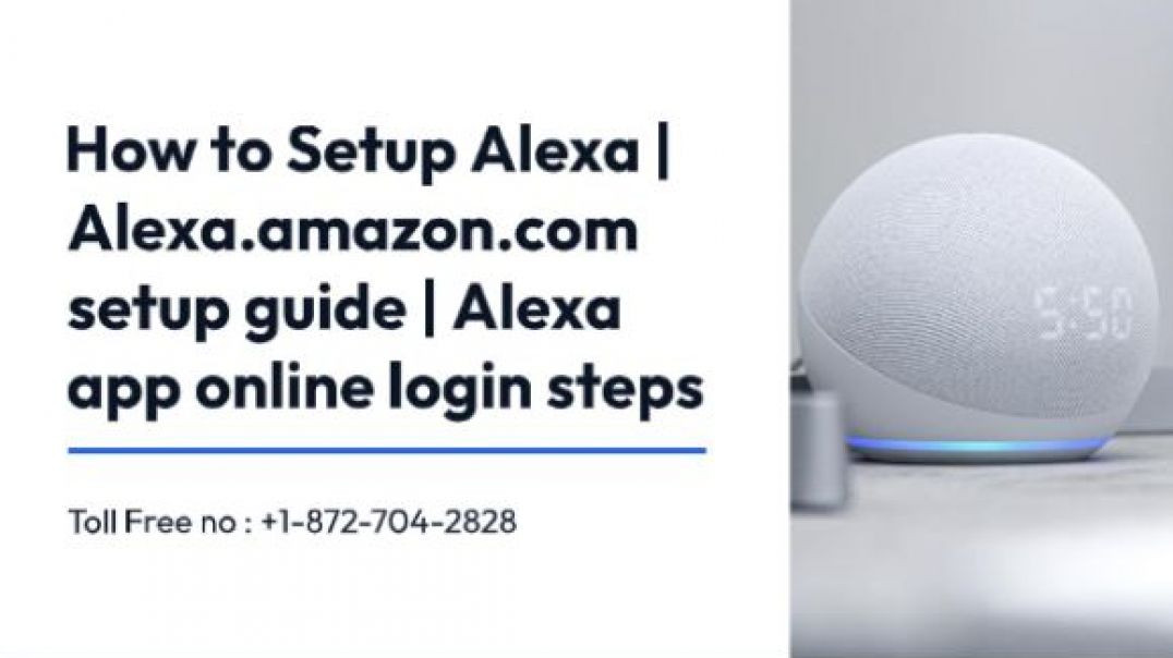 ⁣How to set up alexa - alexa.amazon.com setup guide - alexa app online login steps