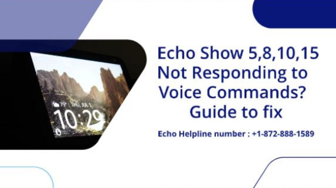 ⁣Echo Show 5,8,10.15 not responding to voice commands? Guide to Fix