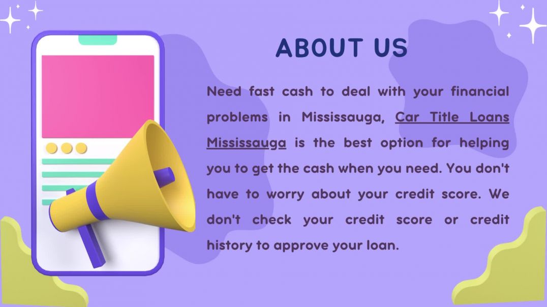 Get Funded On The Same Day With Car Title Loans Mississauga