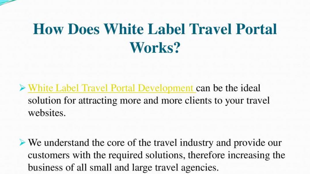 ⁣Best White Label Travel Portal In India