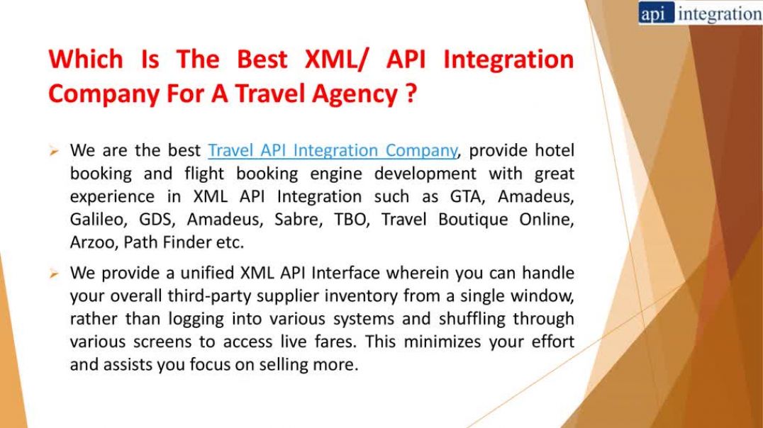 XML API Integration