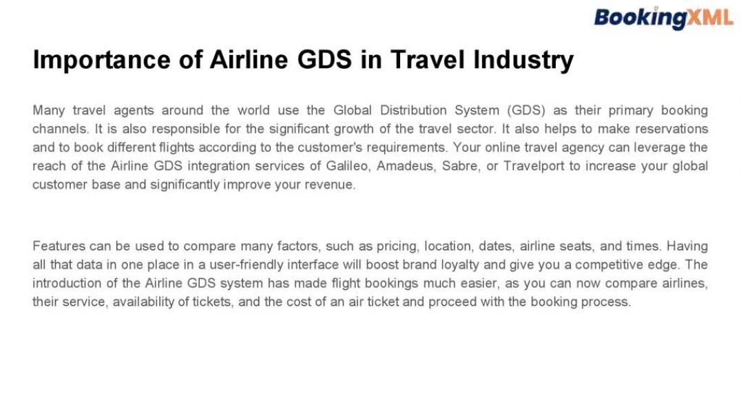 Airline GDS