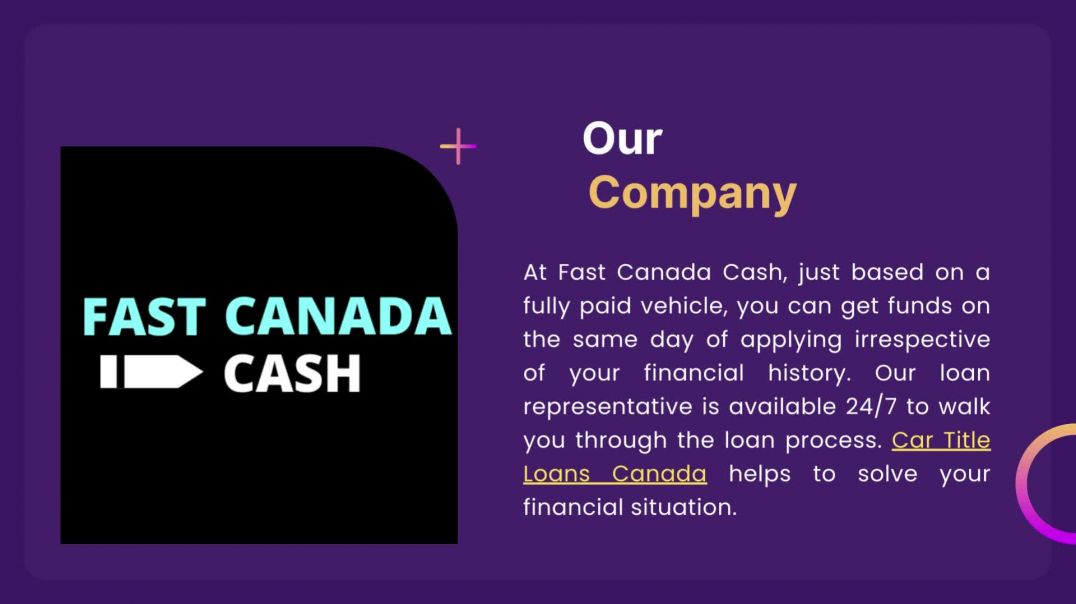 ⁣Running Out of Cash? Get Car Title Loans Canada