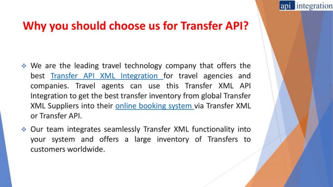 ⁣Transfer API