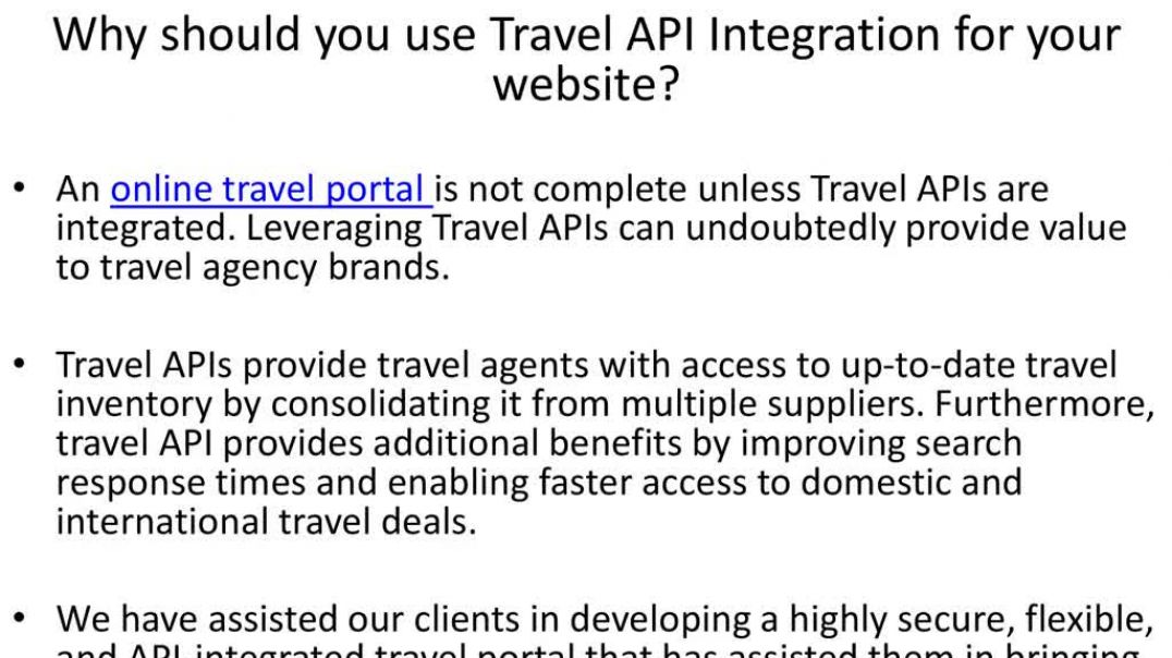 Travel API