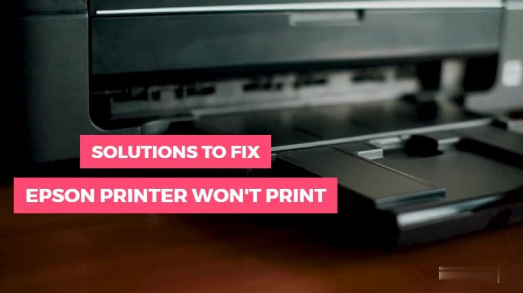⁣Fix Epson Printer Won’t Print