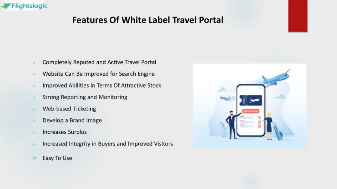 ⁣Best White Label Travel Portal In India - FlightsLogic