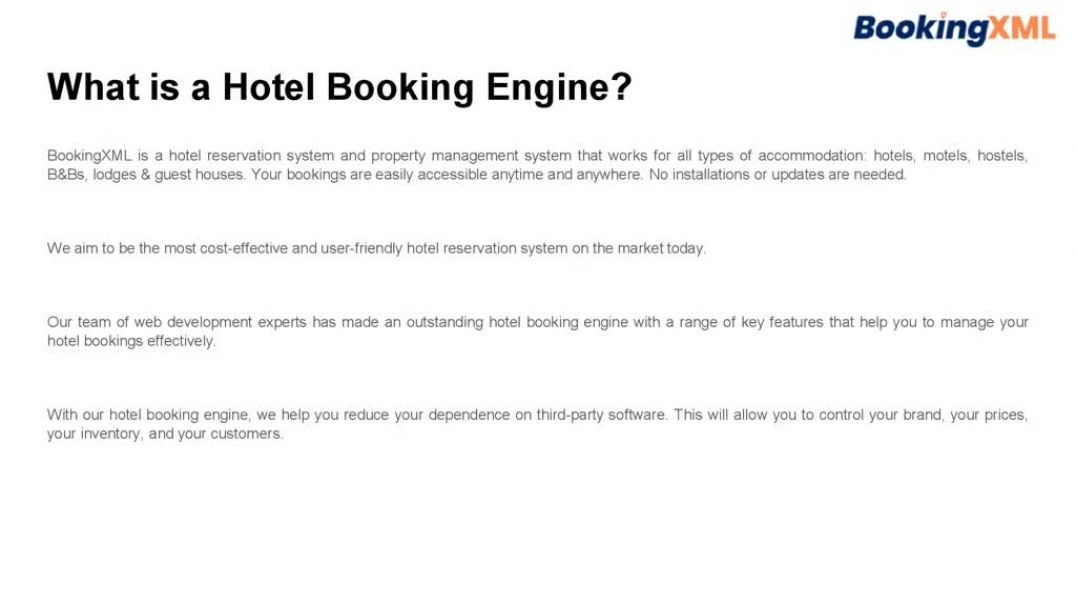 ⁣Web Hotel Booking Engine