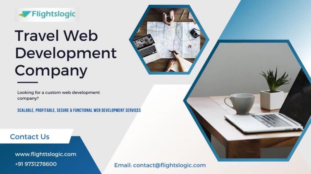 ⁣Web Development Company - FlightsLogic