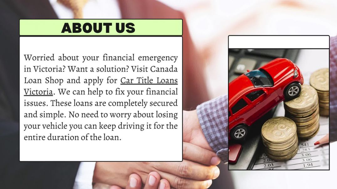 Financial Emergency Apply For Car Title Loans Victoria