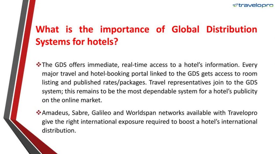 ⁣GDS Hotel Booking System