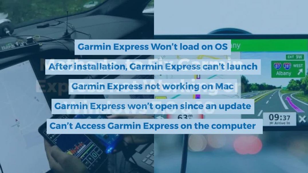 ⁣Is the Garmin Express Not Working? Why is Garmin Express Not working on Window?