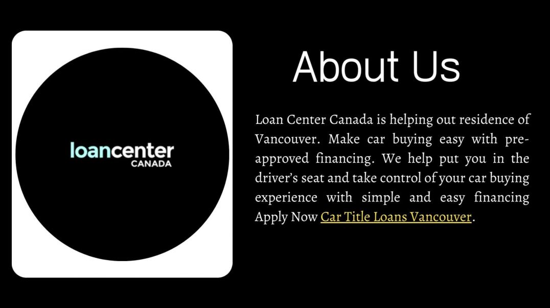⁣Finding Loan Against Car Get Car Title Loans Vancouver