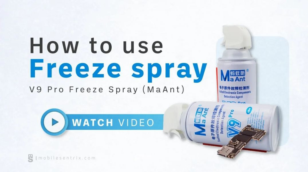 How to use Freeze Spray for board level repair?