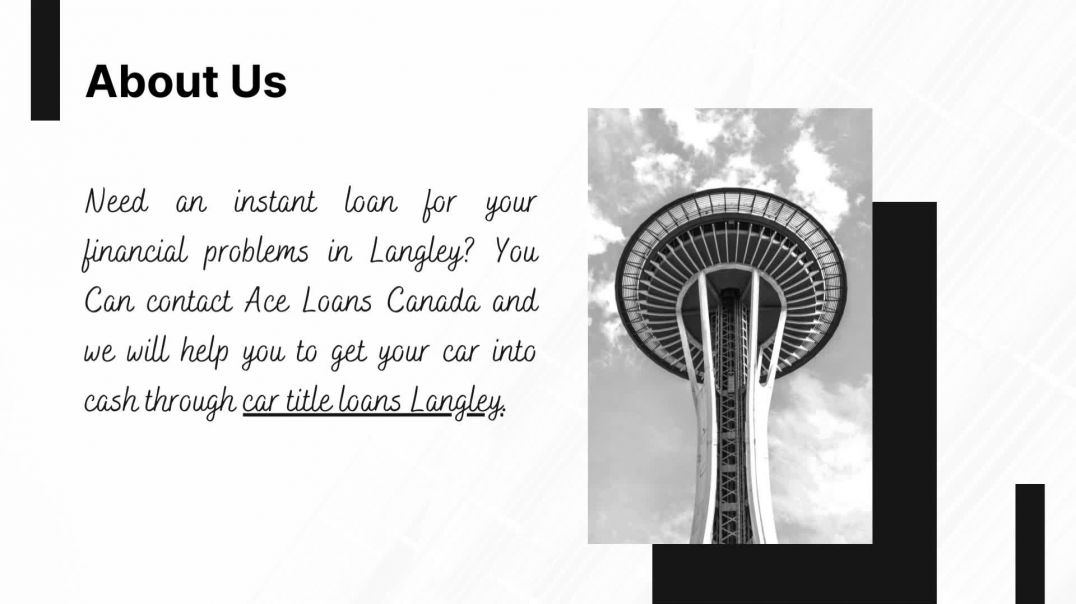 ⁣Apply For Car Title Loans Langley! And Approve Your Loan Now