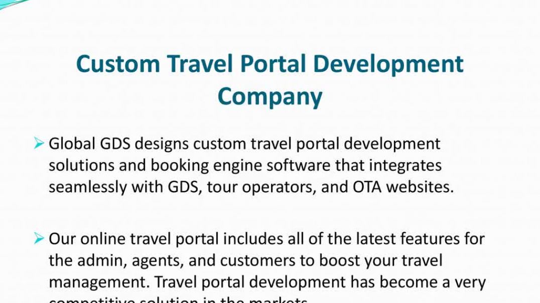 ⁣Travel Portal Development Solution