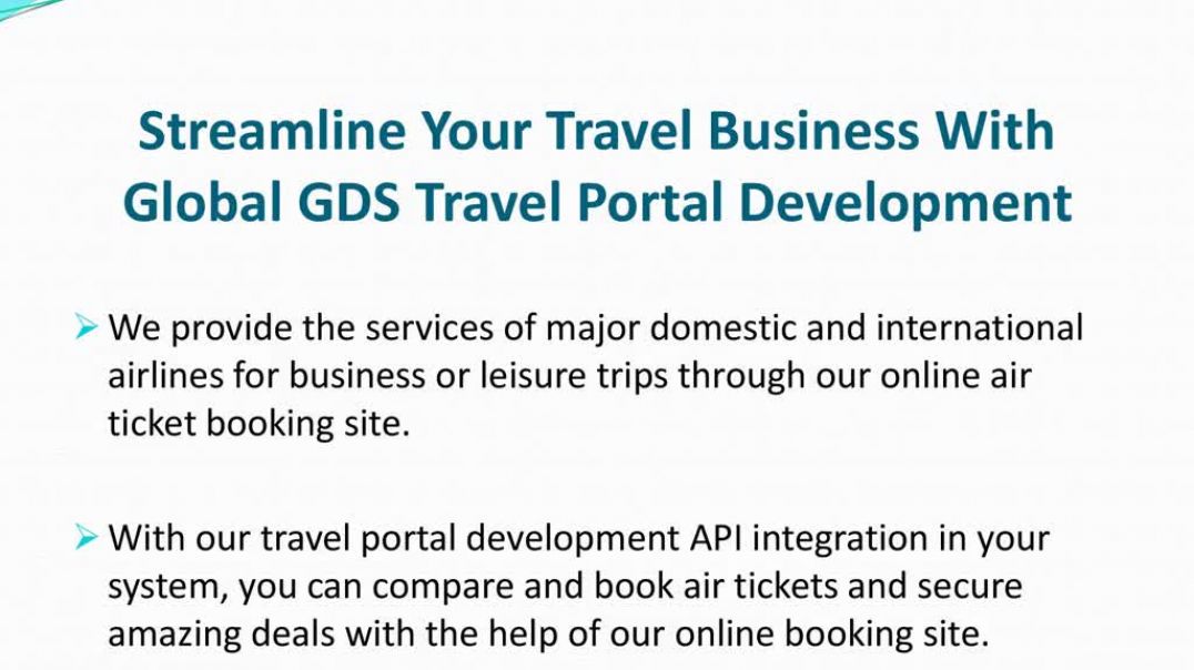 ⁣Travel Portal Development API