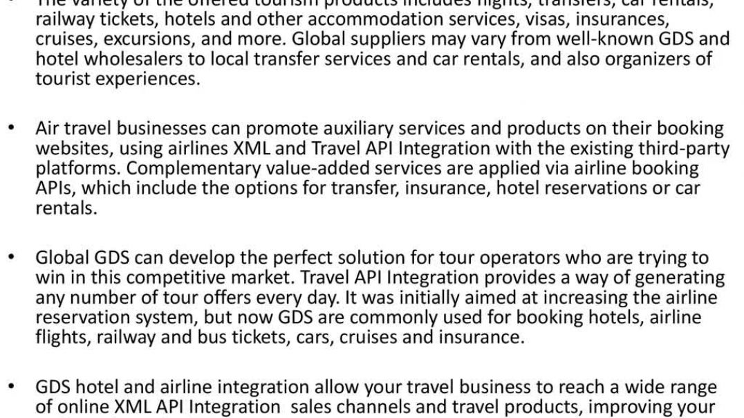 ⁣Travel API Integration
