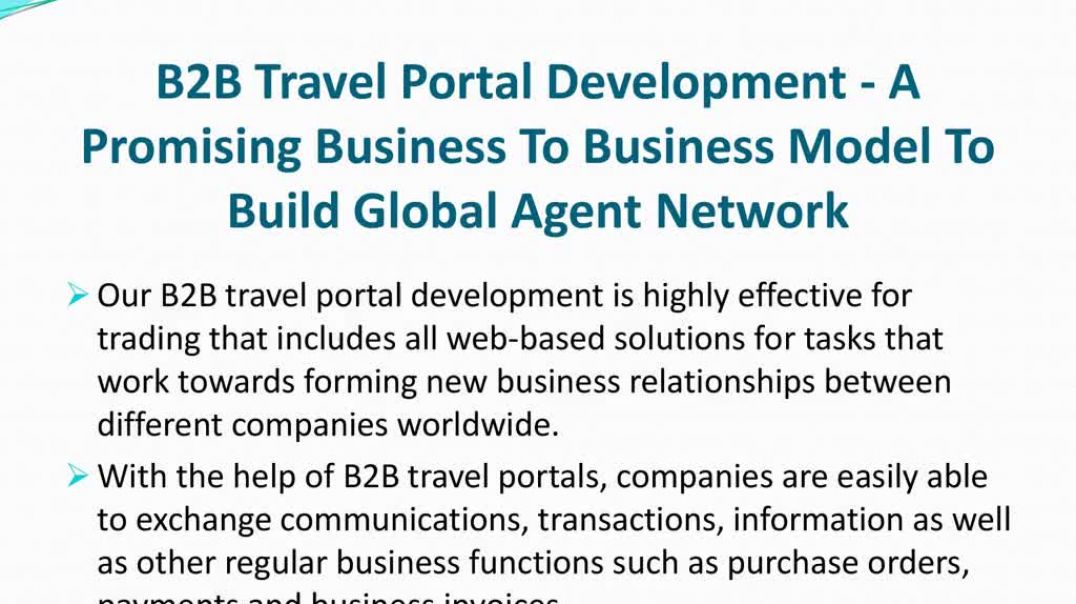 ⁣B2B Travel Portal Development