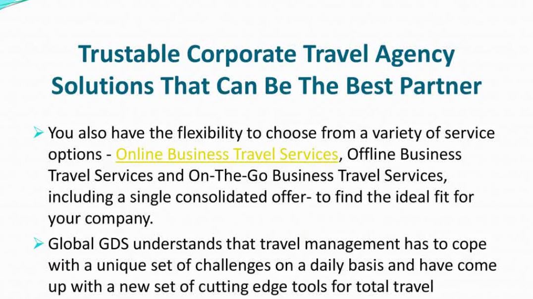 Corporate Travel Agency Solutions
