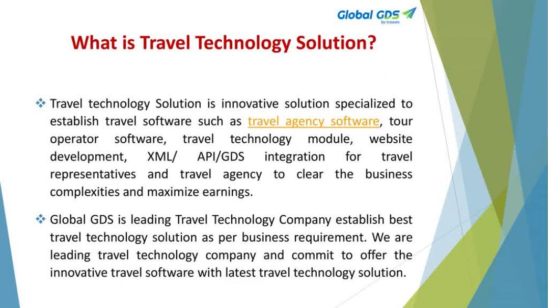 ⁣Travel Technology Solution