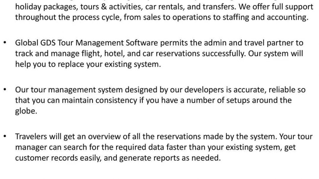 Travel Agency Management Software
