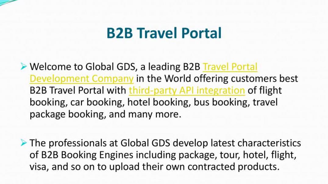 ⁣Travel Portal Booking Engine