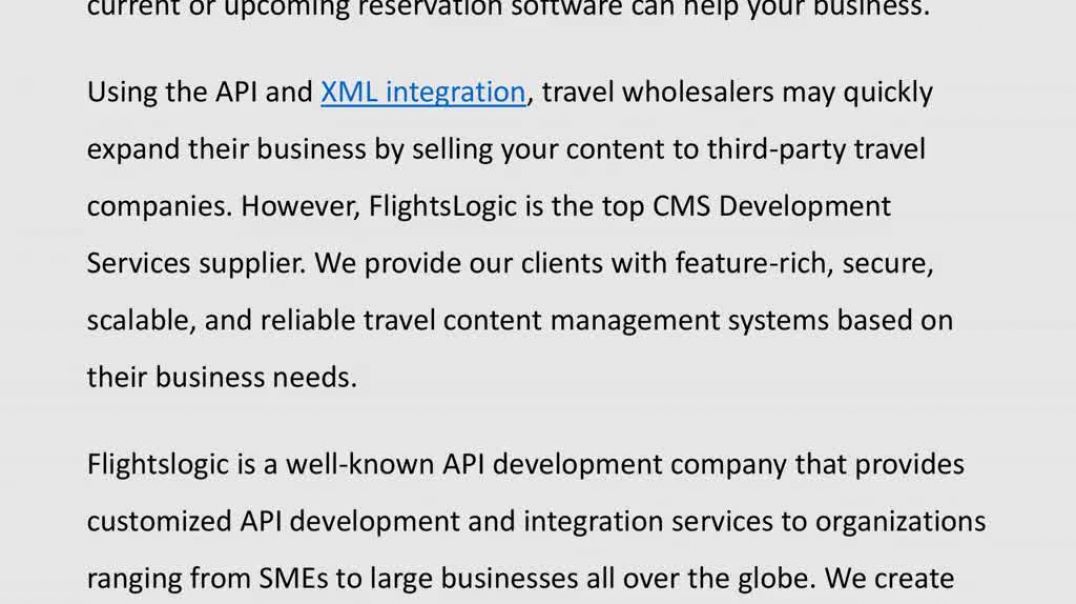 Travel Content API