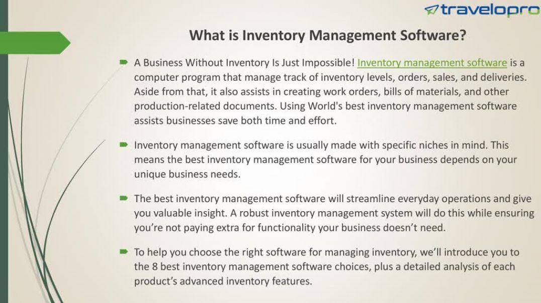 ⁣Inventory Management Software