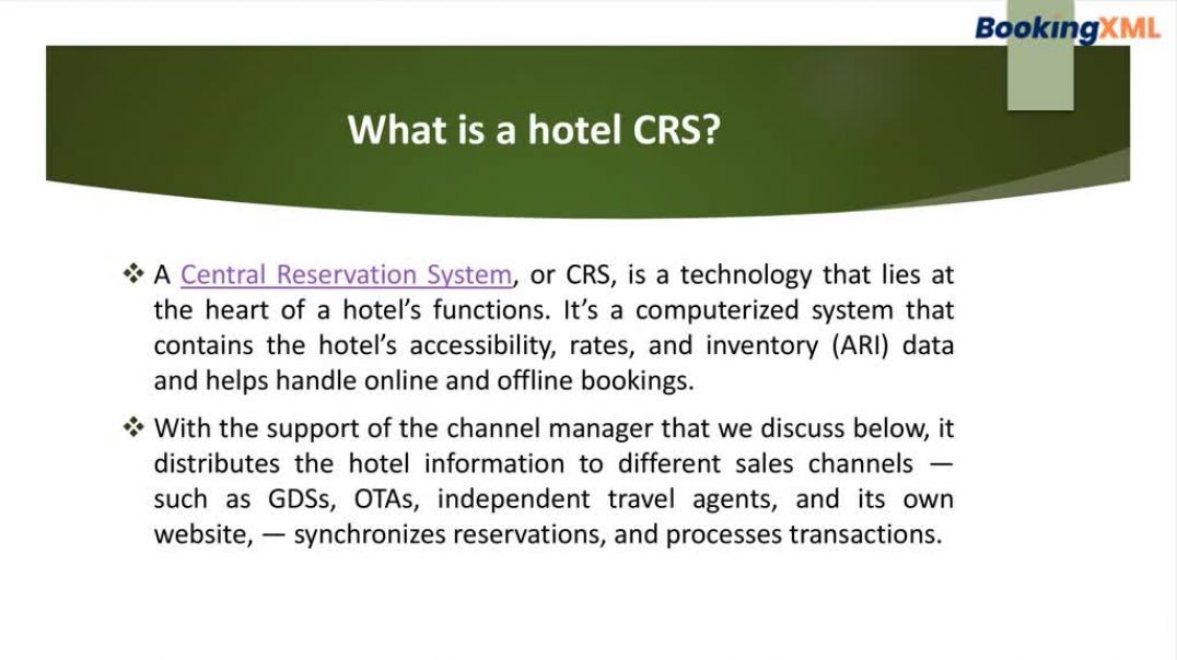 ⁣Hotel Central Reservation System
