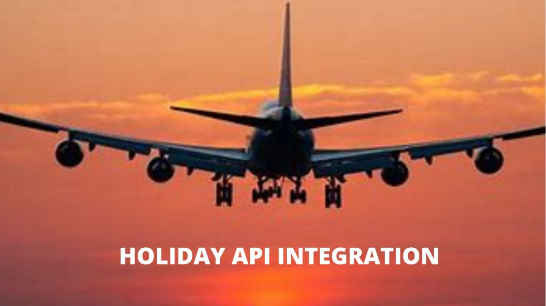 ⁣Holiday API Integration