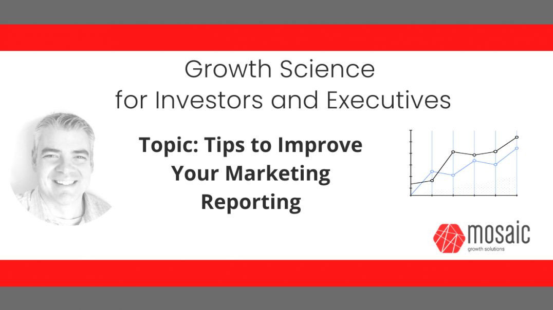 ⁣B2B SaaS: Improve Your Marketing Reporting for Investors and Executives
