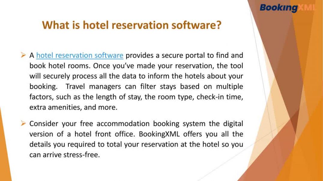 ⁣Hotel Reservation Software