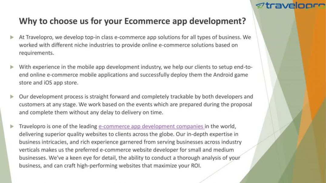 ⁣Ecommerce App Development