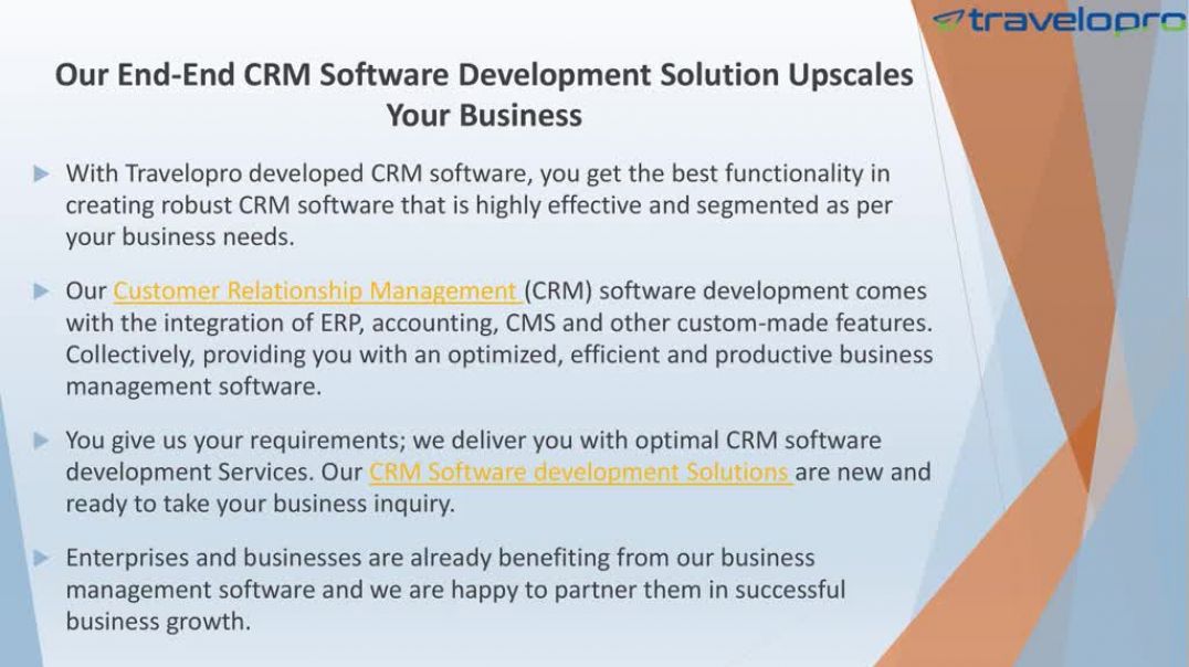 ⁣CRM Development Company