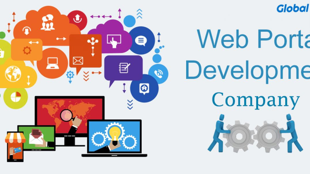 ⁣web portal development company