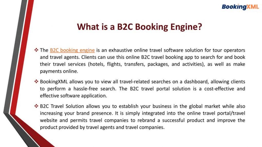 ⁣B2C Booking Engine