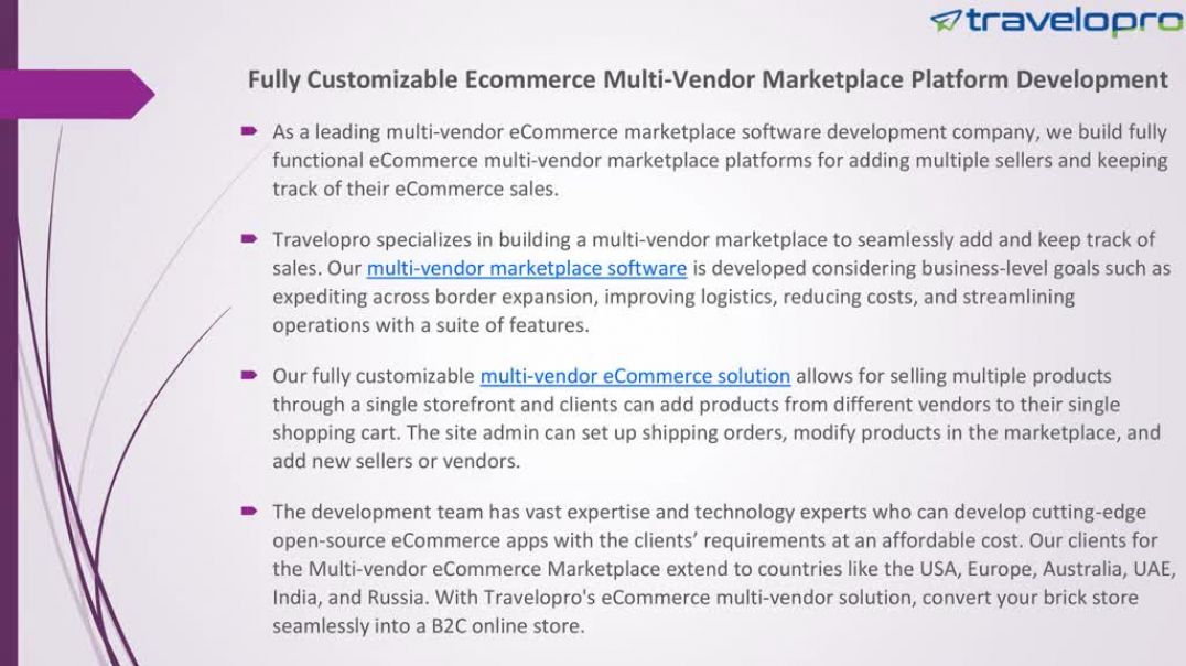 ⁣Multi-Vendor Marketplace Platform