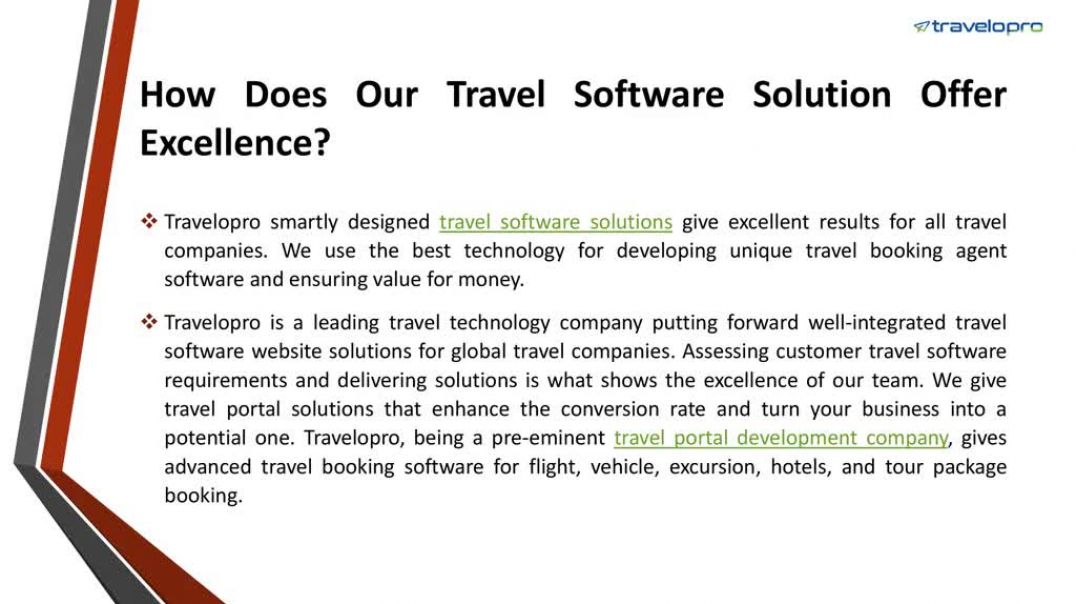 ⁣Travel Software Solutions