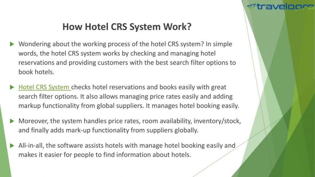 Hotel Central Reservation System
