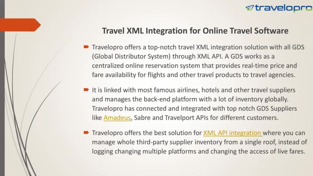 ⁣Travel XML Integration
