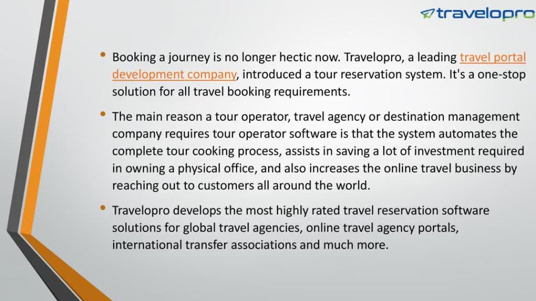 Online Tour Booking Software