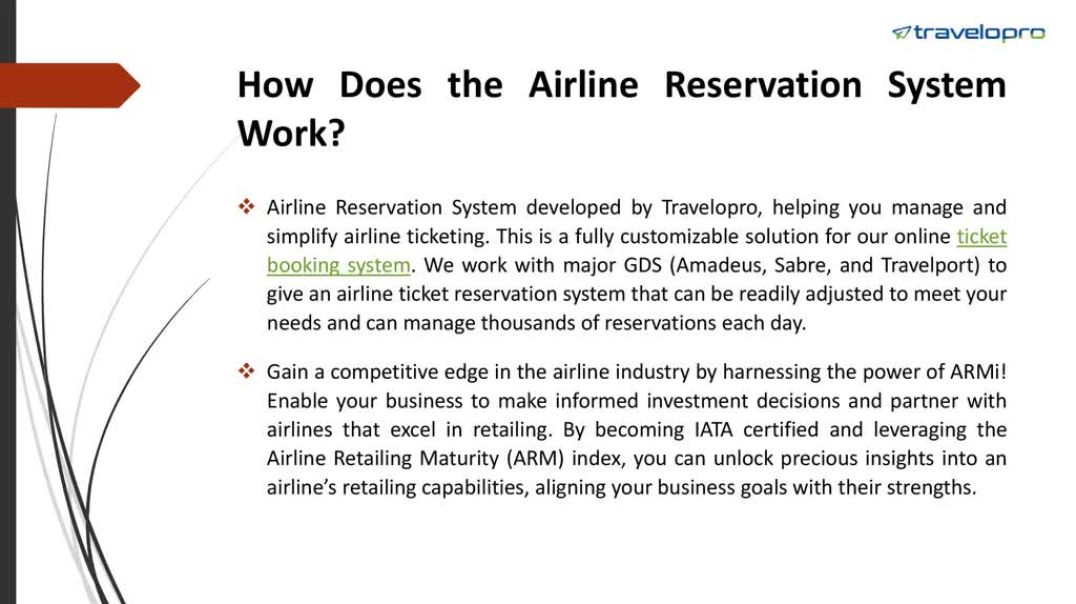 ⁣Airline Reservation System