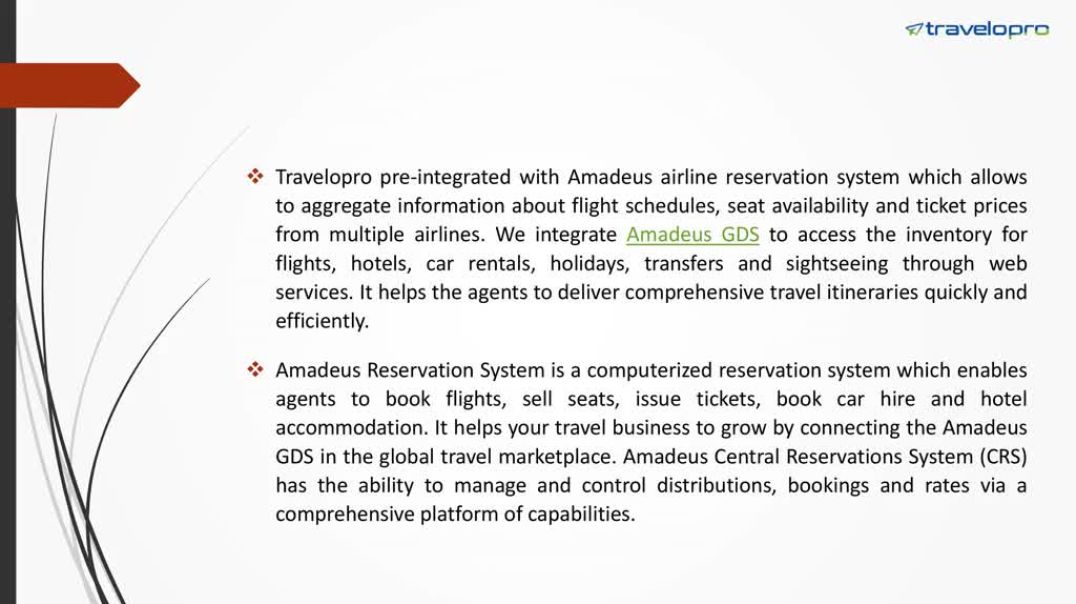 Amadeus Reservation System