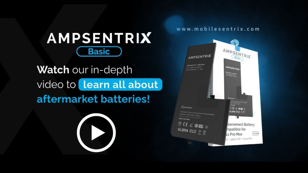 Learn about AMPsentrix Basic iPhone Batteries - Mobilesentrix