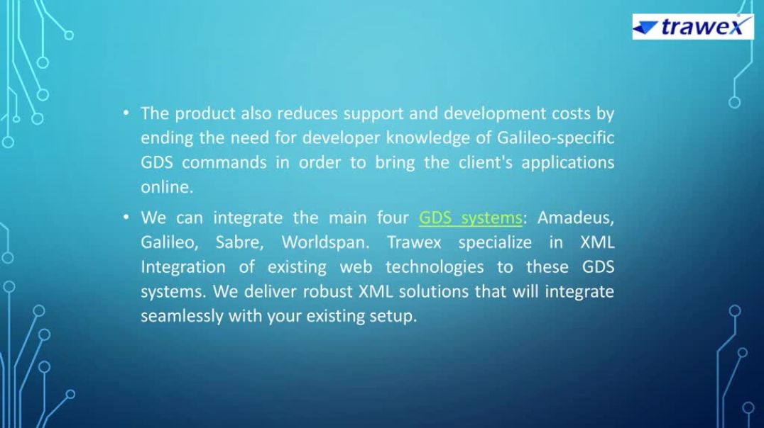 Galileo API-Trawex