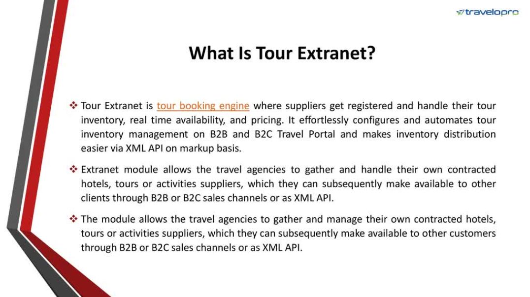 Tourism Extranet Solutions